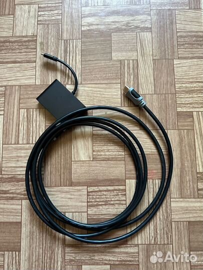 Переходник с type-c на hdmi, vga, mini jack