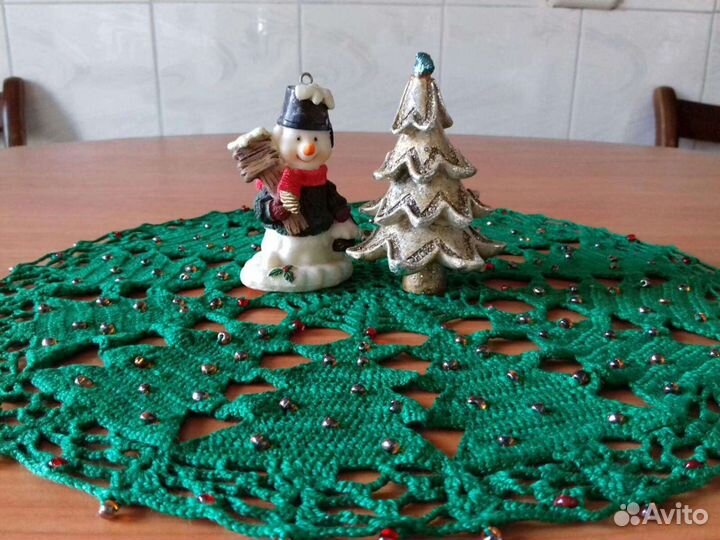 Салфетка вязаная