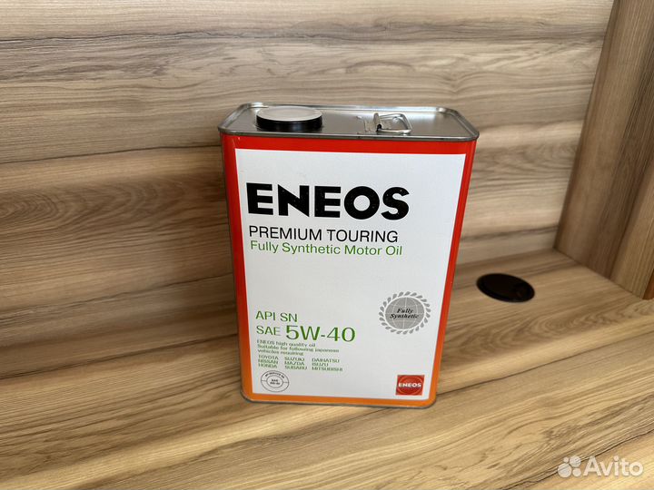 Моторное масло eneos Premium Touring SN 5W40 4л 88