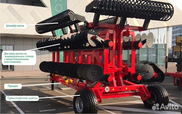 Лущильник Solar Fields ЛД-8 ПК EURO, 2023