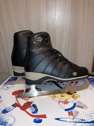 Коньки фигурные Larsen casual 35 размер подарок