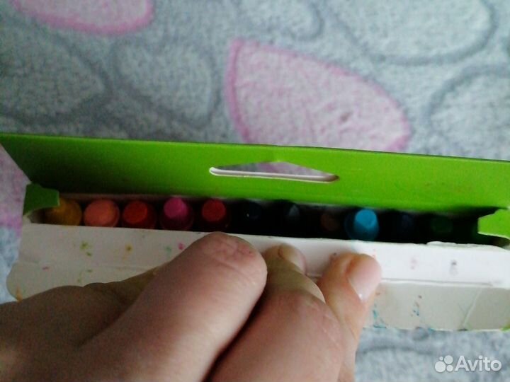 Восковые мелки 12 цветов