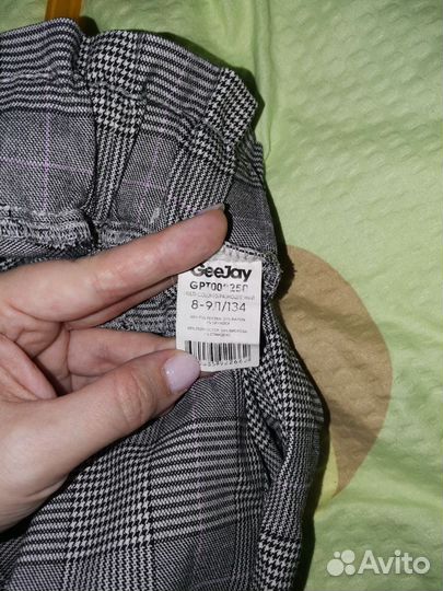 Брюки школьные для девочки 134