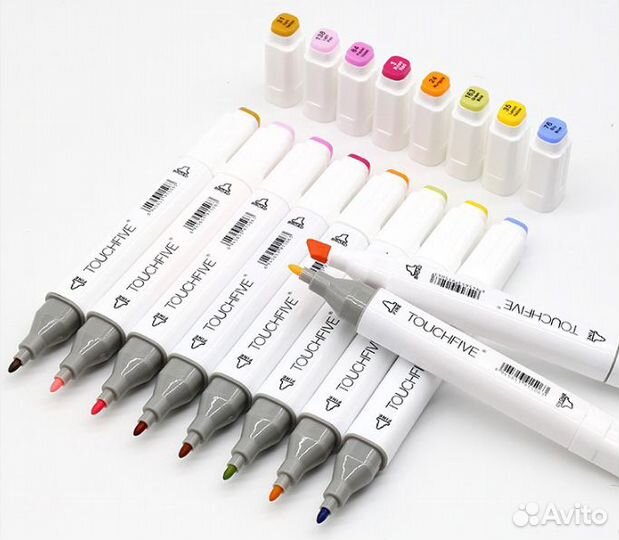 Маркеры для скетчинга TouchFive 30-80 шт