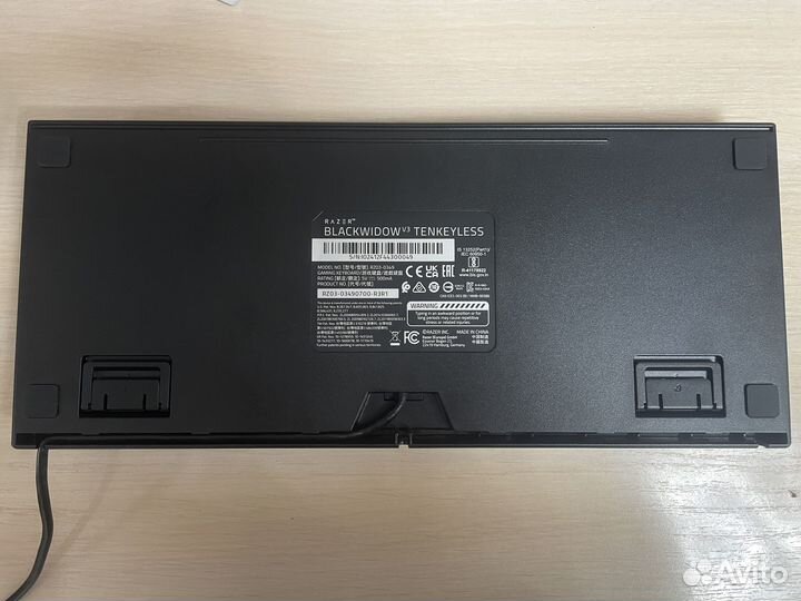 Клавиатура Razer BlackWidow V3 TKL (Green Switch)