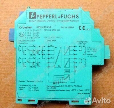 Барьер искрозащиты KFD2-UT2-EX2