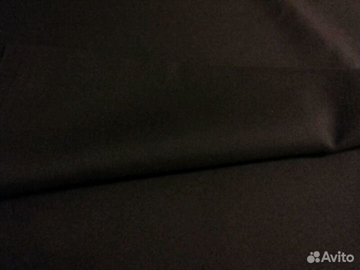 Ткань костюмная п/ш коричневая, новая