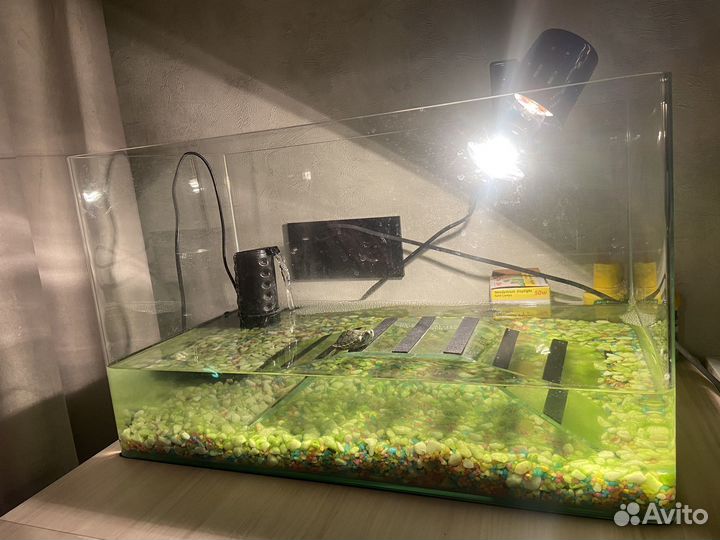 Аквариум для черепахна 39л