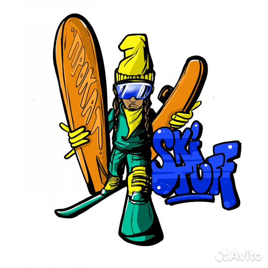 Горные лыжи и сноуборды, ватрушки в прокат