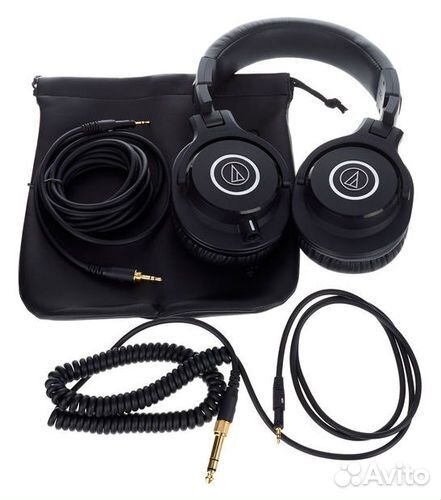 Audio technica ath m40x наушники новые