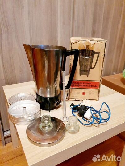Электрокофеварка 1.5л гейзерная СССР
