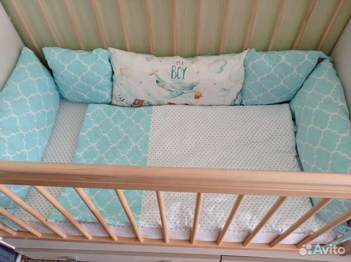 Бортики в кроватку