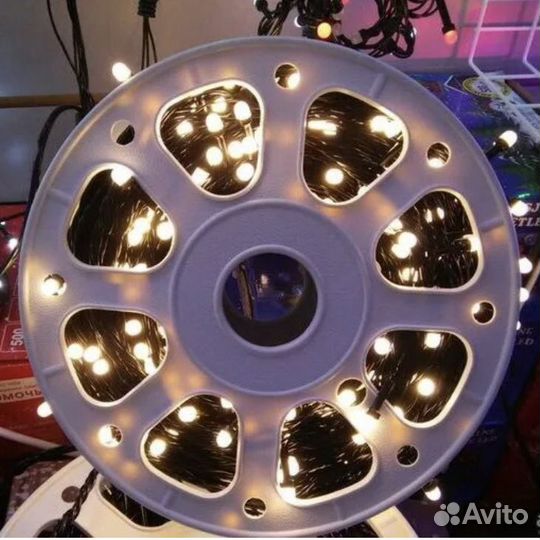 Уличная гирлянда 50 метров, светодиодная лента