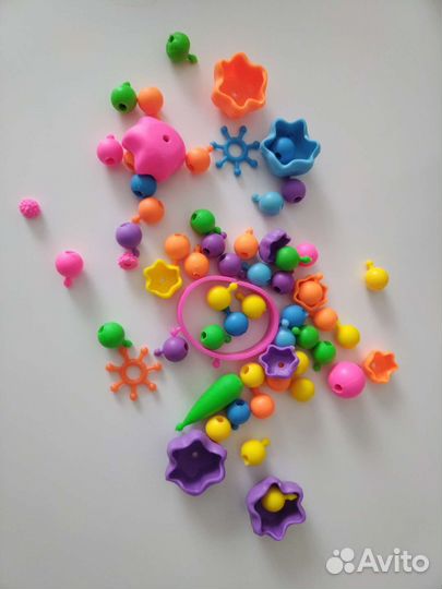 Набор для творчества для создания бус и браслетов