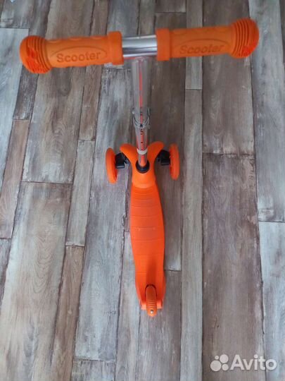 Самокат детский трехколесный бу