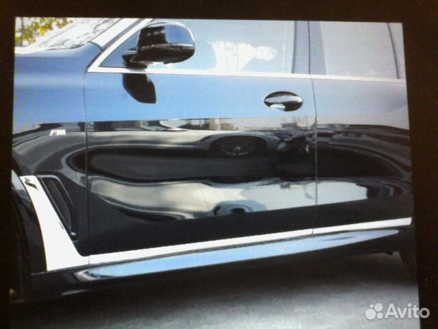 Молдинги кузова хром бмв Х5 G05, бмв Х6 G06