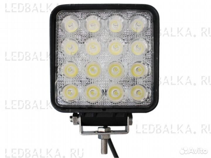 Светодиодная фара рабочего света 48W