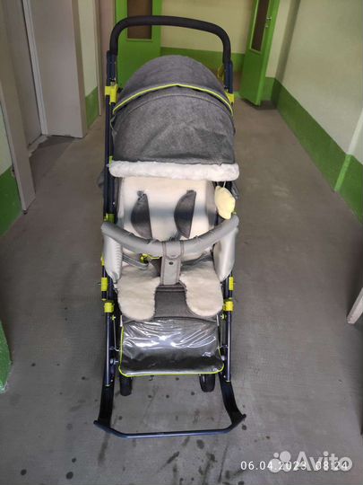 Санки коляска ника