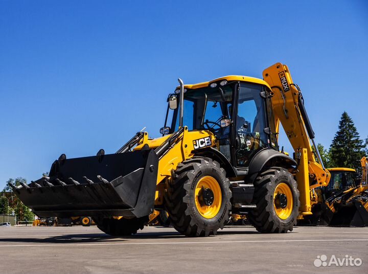 Аренда экскаватора погрузчика JCB/ Услуги трактора