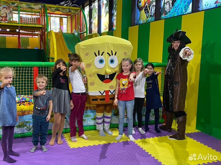 Ростовая кукла костюм Спанч Боб