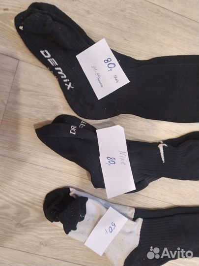 Гетры футбольные черные