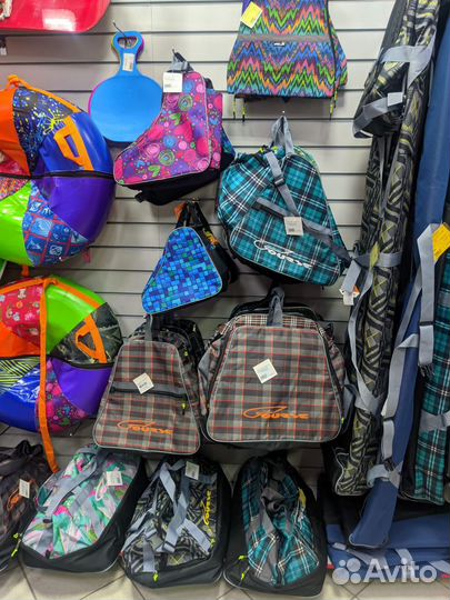 Course Сумка тандем для г/л ботинок (лайм)