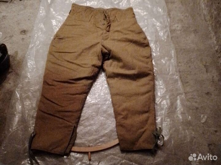 Ватные офицерские штаны