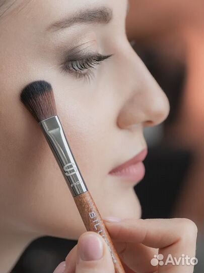 Кисть для хайлайтера удлиненная F100