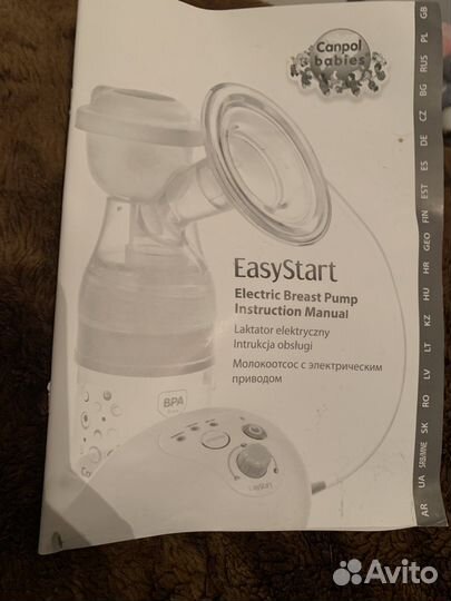 Молокоотсос электрический Canpol Babies EasyStart