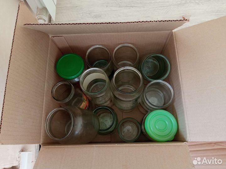Банки стеклянные 3, 2, 0,5 литровые