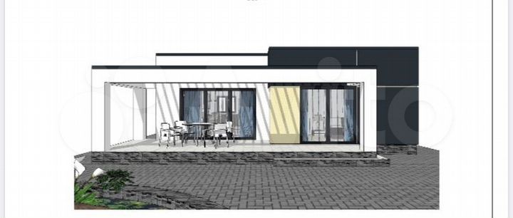 Дом 100 м² на участке 6 сот.