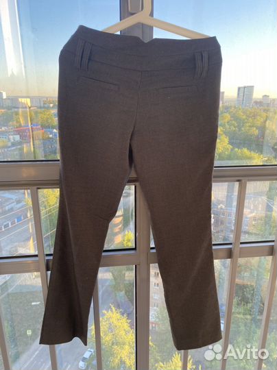 Брюки серые
