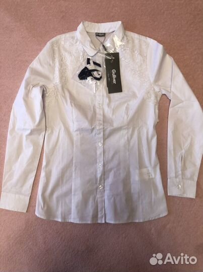 Блузка + юбка для школы Новые Gulliver