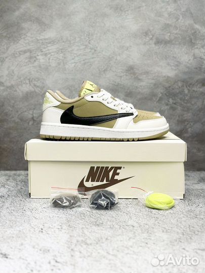 Кроссовки Nike Air Jordan 1 x Travis Scott Golf