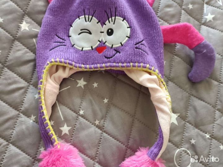 Шапка кошка