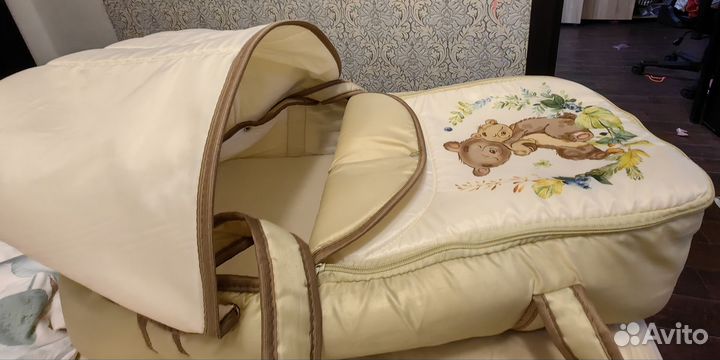 Сумка переноска / люлька / в коляску / в кроватку