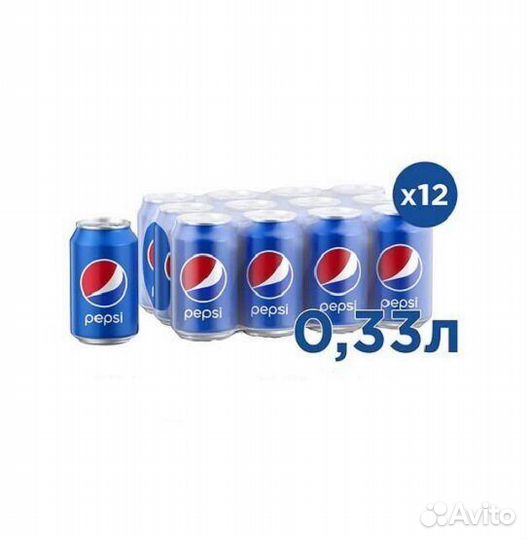 Pepsi Ж/Б 0,33л (опт)