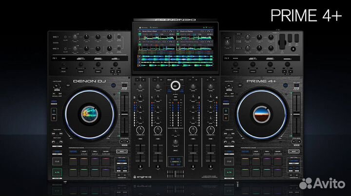 Dj контролер denon Pime 4 plus