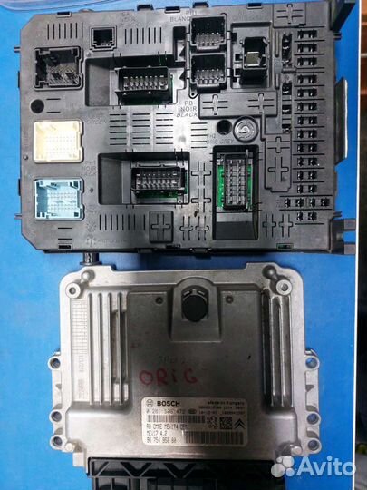 Эбу BSI пежо 308