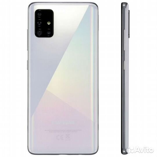 Смартфон Samsung Galaxy A51 4/64 гб белый