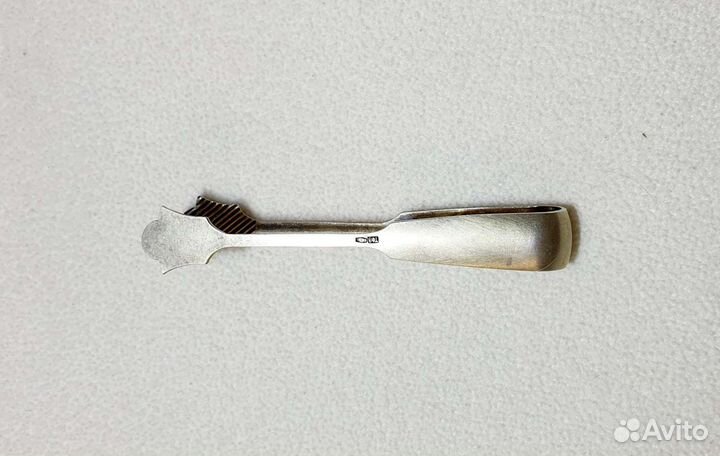 Щипцы для сахара. Серебро 875 проба, звезда