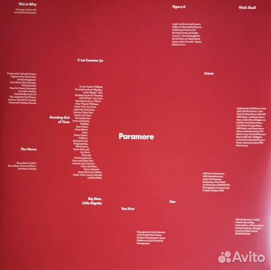 Винил Paramore – This Is Why (LP) Clear / Black