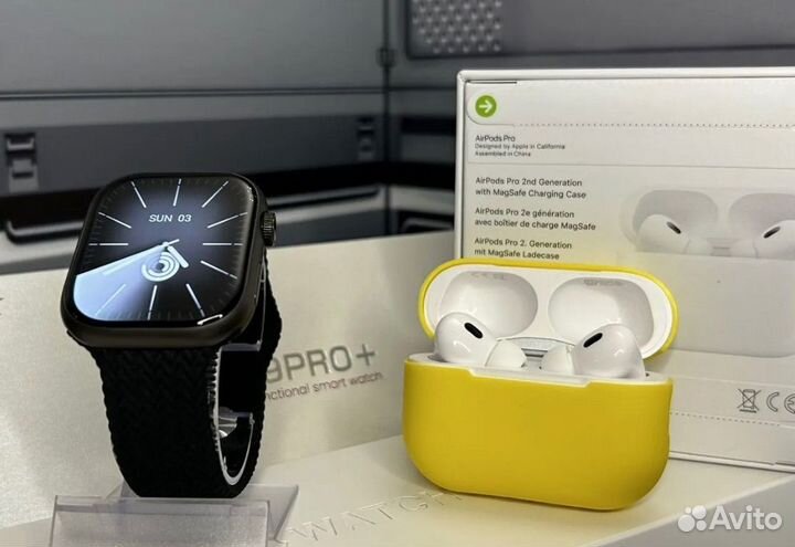 Apple Watch 9 + AirPods Pro 2 (Гарантия+Доставка)