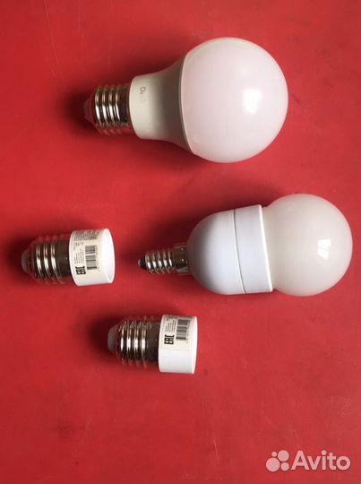 Переходник для ламп с е27 на е14