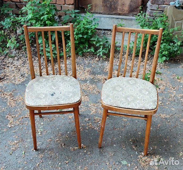 Стулья винтажные, Чехословакия