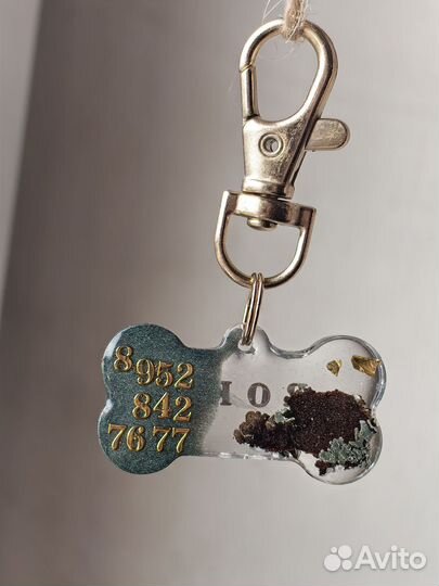 Адресники для собак из ювелирной смолы