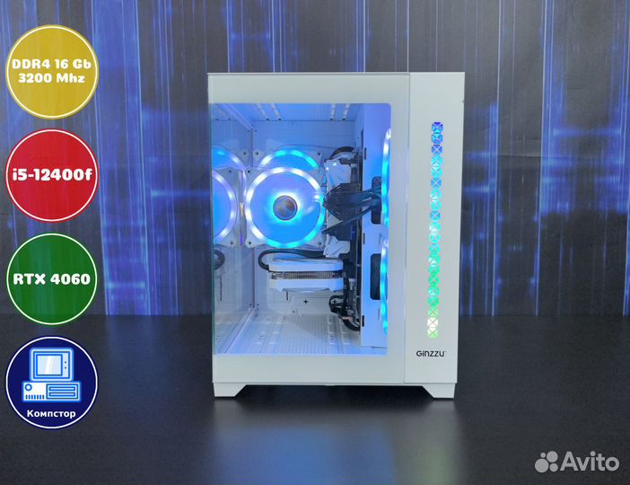 Сборка мощного пк i5-RTX4060-16DDR4-LTX2670814-H610