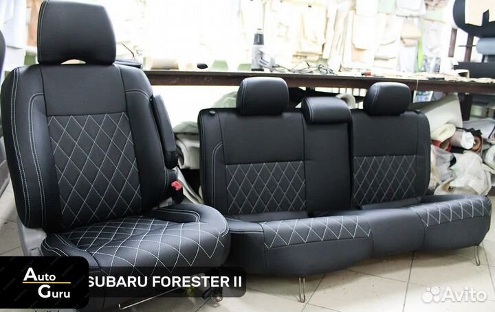 Чехлы на subaru forester 2 SG