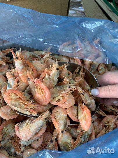 Креветка северная с икрой 120+