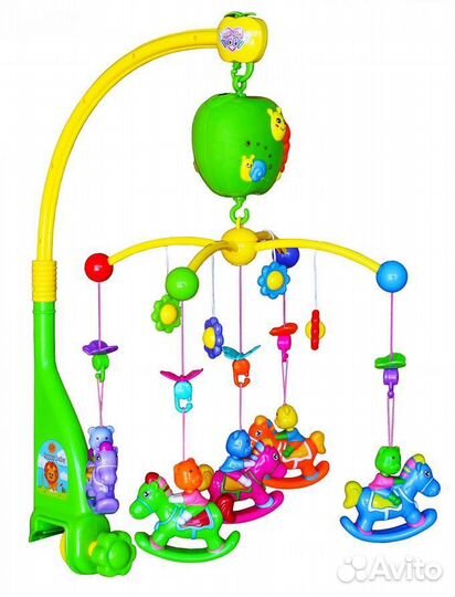 Мобиль, музыкальная карусель с проектом новая